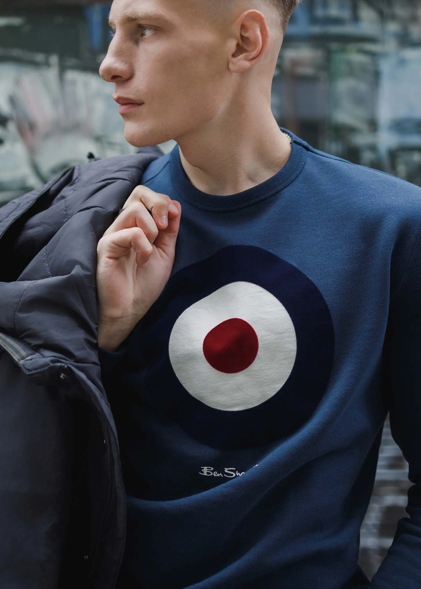 Signature-Target-Sweat  Dunkelblau