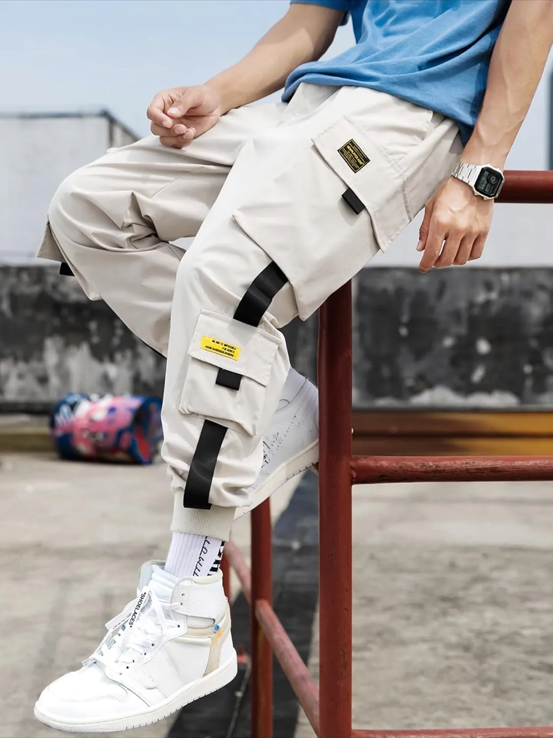 Streetwear Hip Hop Pants Cargo Pants Joggers Casual Active Sports Sweatpants for Men Couple Women Unisex