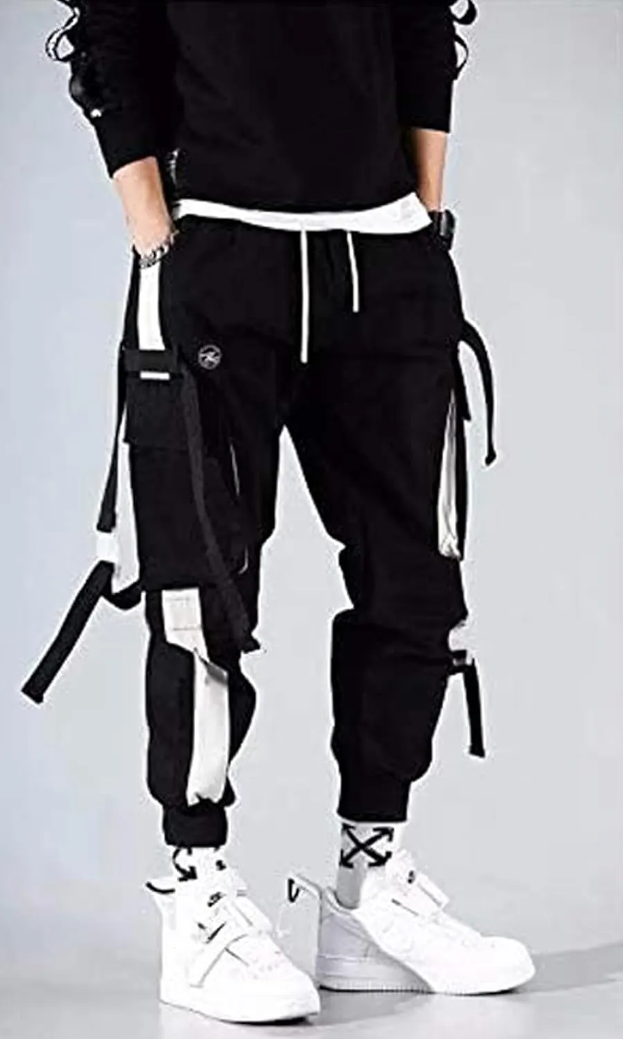 Streetwear Hip Hop Pants Cargo Pants Joggers Casual Active Sports Sweatpants for Men Couple Women Unisex