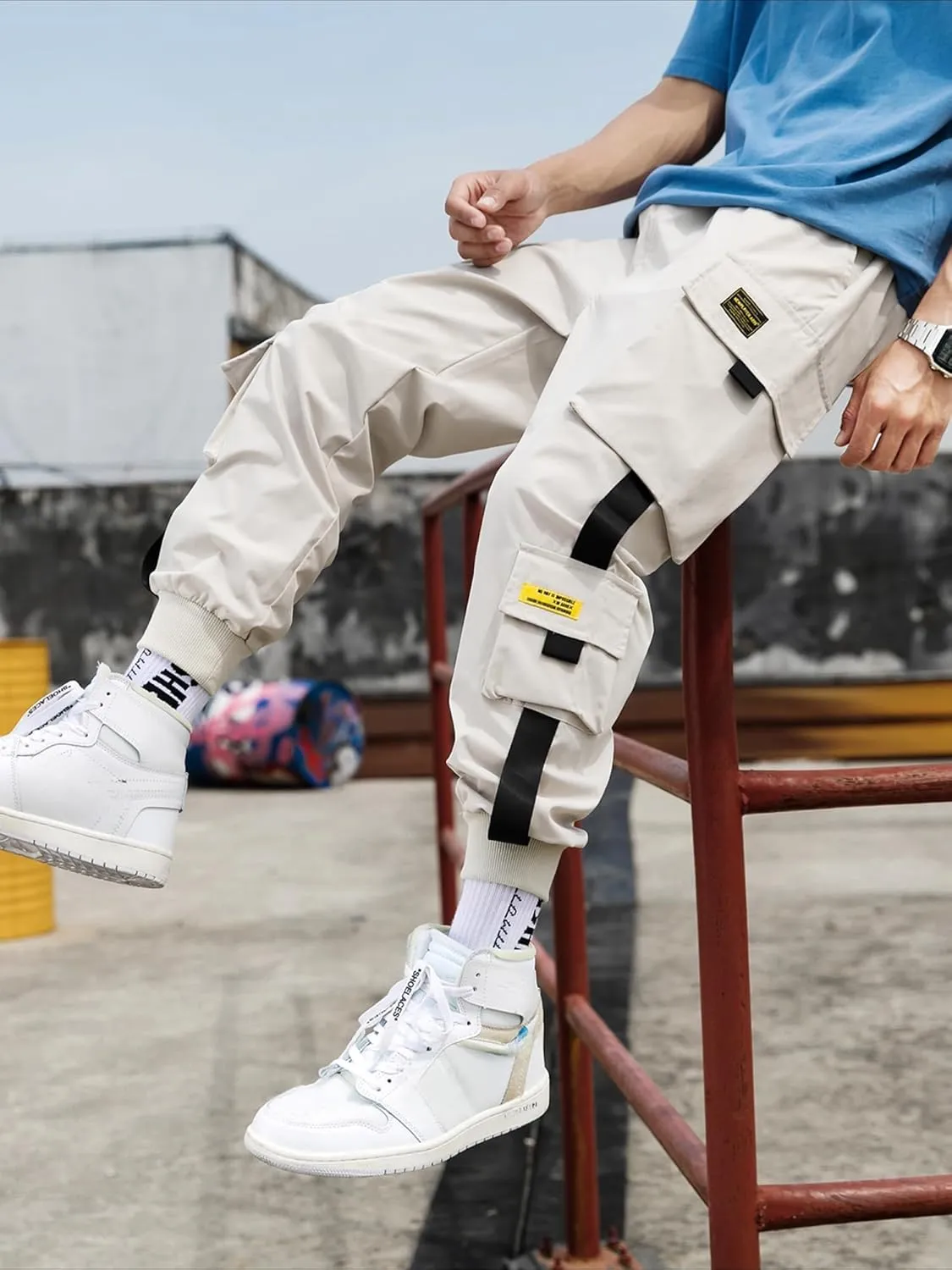 Streetwear Hip Hop Pants Cargo Pants Joggers Casual Active Sports Sweatpants for Men Couple Women Unisex