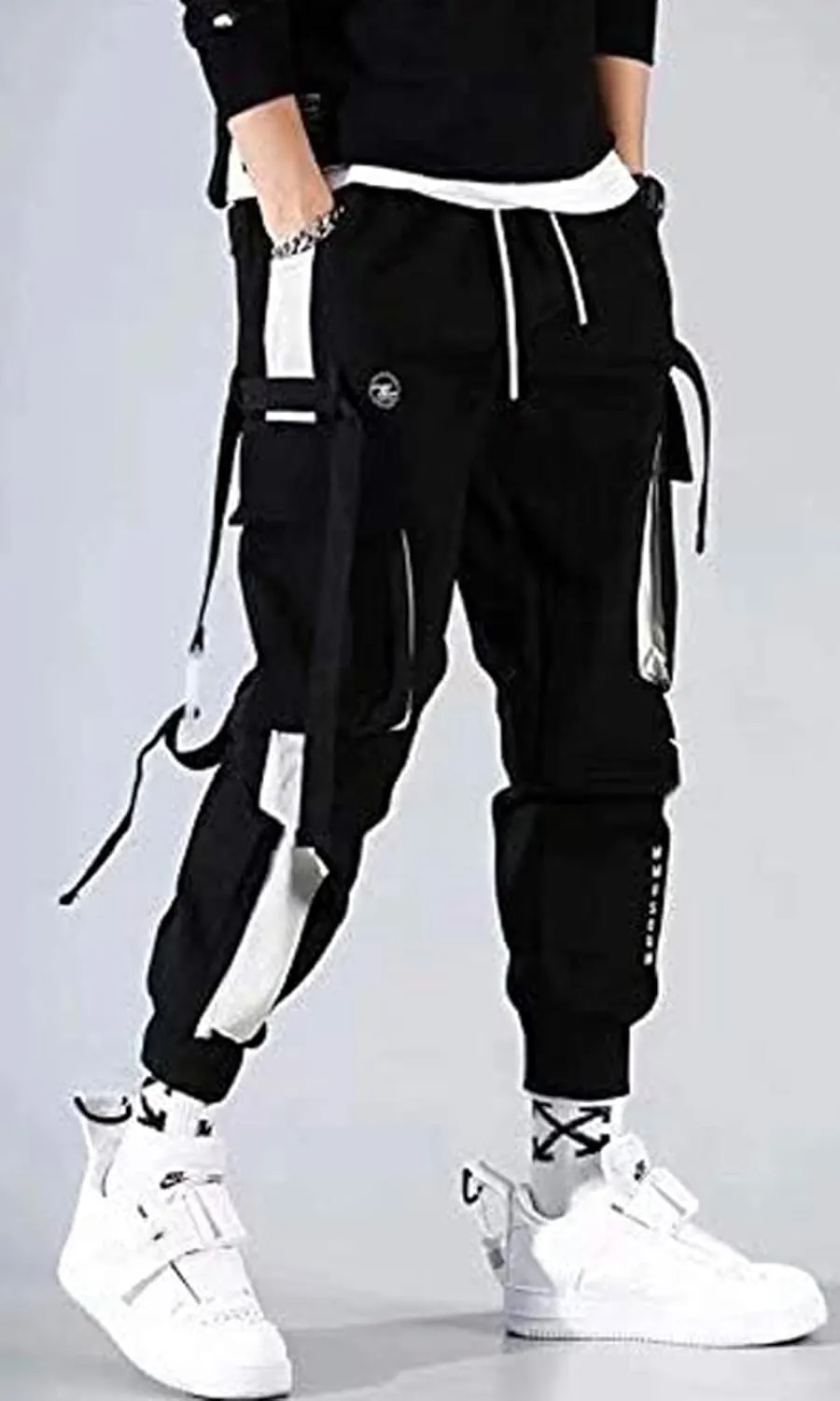Streetwear Hip Hop Pants Cargo Pants Joggers Casual Active Sports Sweatpants for Men Couple Women Unisex