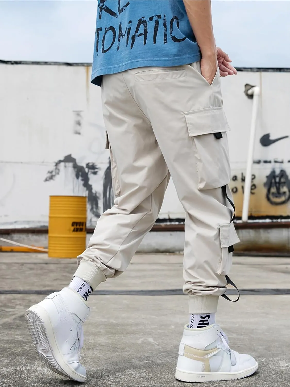 Streetwear Hip Hop Pants Cargo Pants Joggers Casual Active Sports Sweatpants for Men Couple Women Unisex