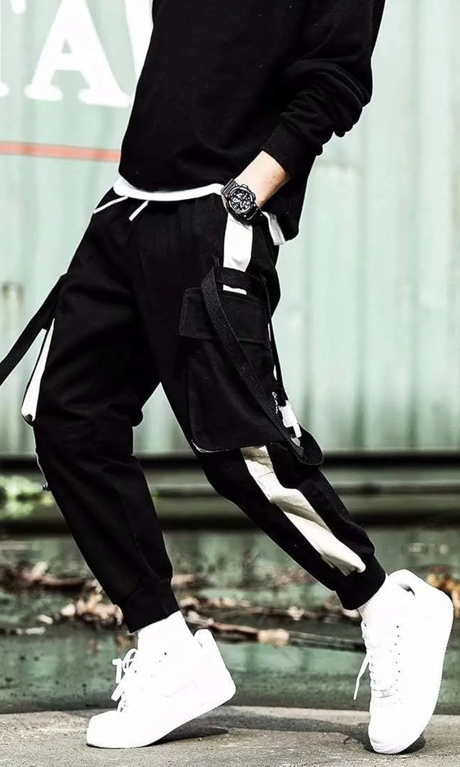 Streetwear Hip Hop Pants Cargo Pants Joggers Casual Active Sports Sweatpants for Men Couple Women Unisex