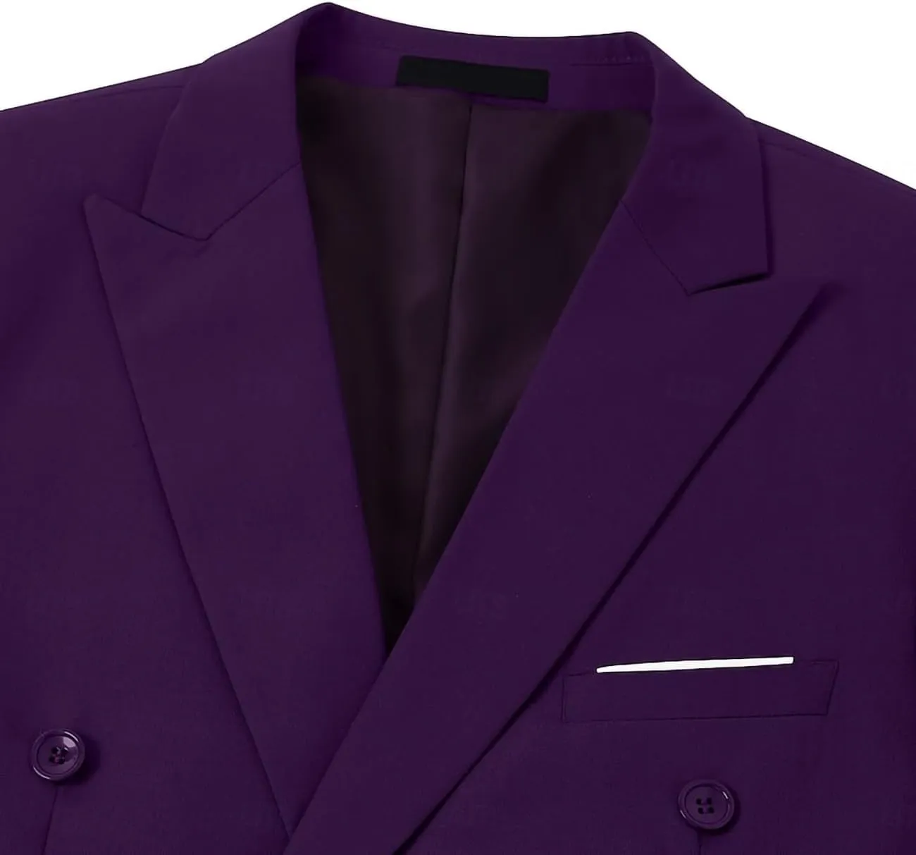 Suits for Men 2 Piece Slim Fit Men's Suit Double Breasted Formal Blazer Jacket Vest Pants Set Wedding Prom Party