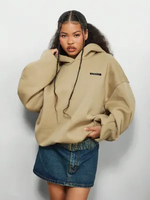 SUMWON WOMEN Oversized Fit Overhead Hoodie