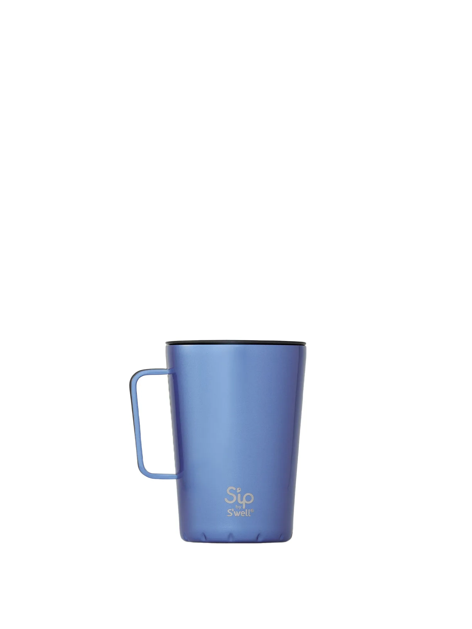 S'well Takeaway Mug 15oz, Blue Sky Metallic
