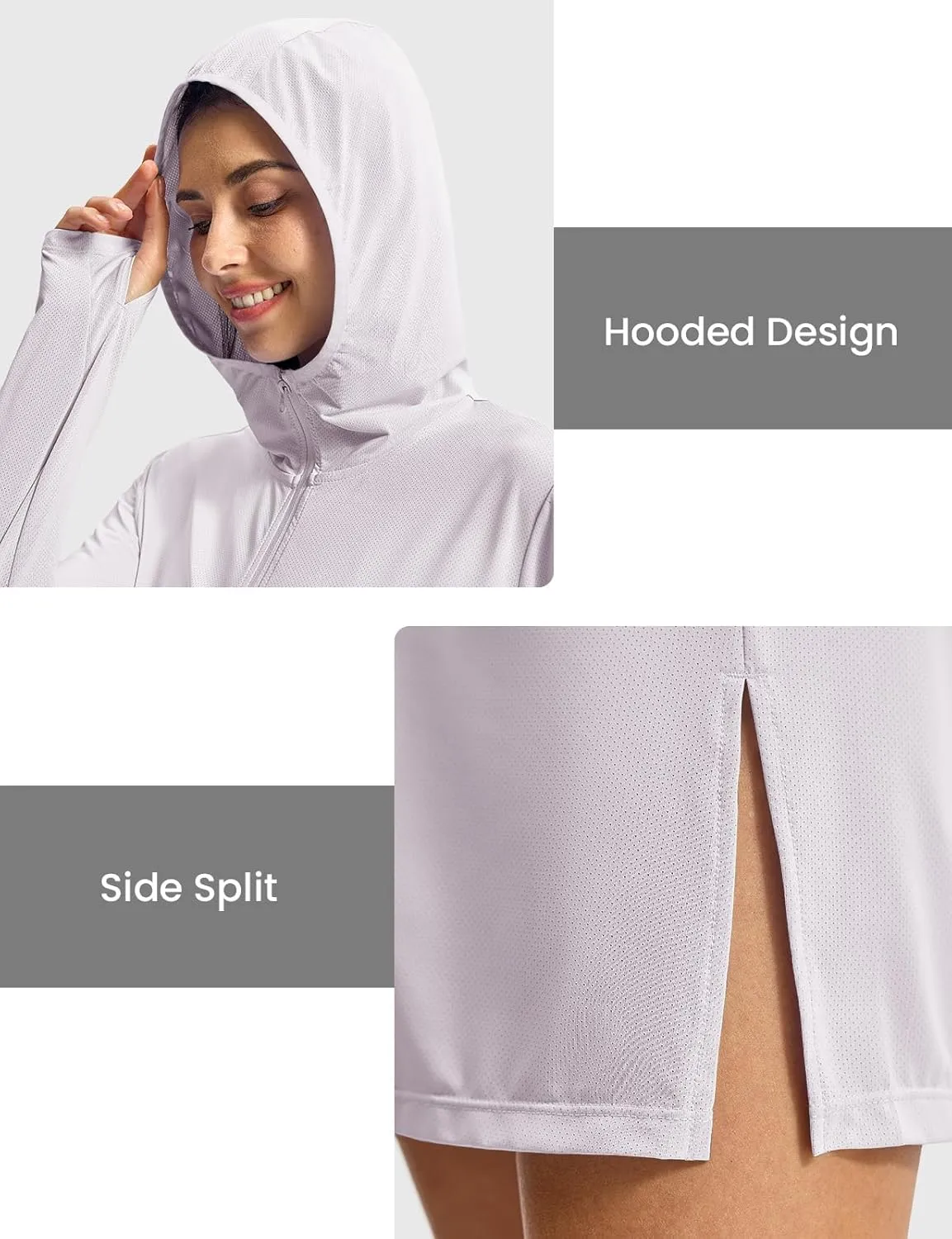 TBMPOY Women's Swim Cover Up UPF 50  Sun Protection Long Hoodie Jacket SPF Lightweight Beach Swimwear Coverups 2025