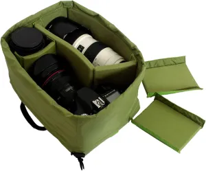 Topyond Large Capacity DSLR Camera Handbag - Shockproof Padded Bag Case with Drawstring Opening - Ideal for Outdoor Photography