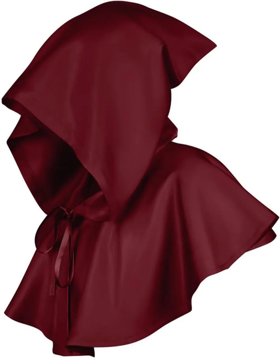 Unisex Halloween Grim Cowl Cloak Medieval Wicca Pagan Hooded Cape Christmas Cosplay Costumes Poncho For Men Women