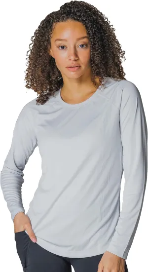 Vapor Apparel Womens UPF 50  UV Sun Protection Long Sleeve Performance Regular Fit T-Shirt for Sports and Outdoor