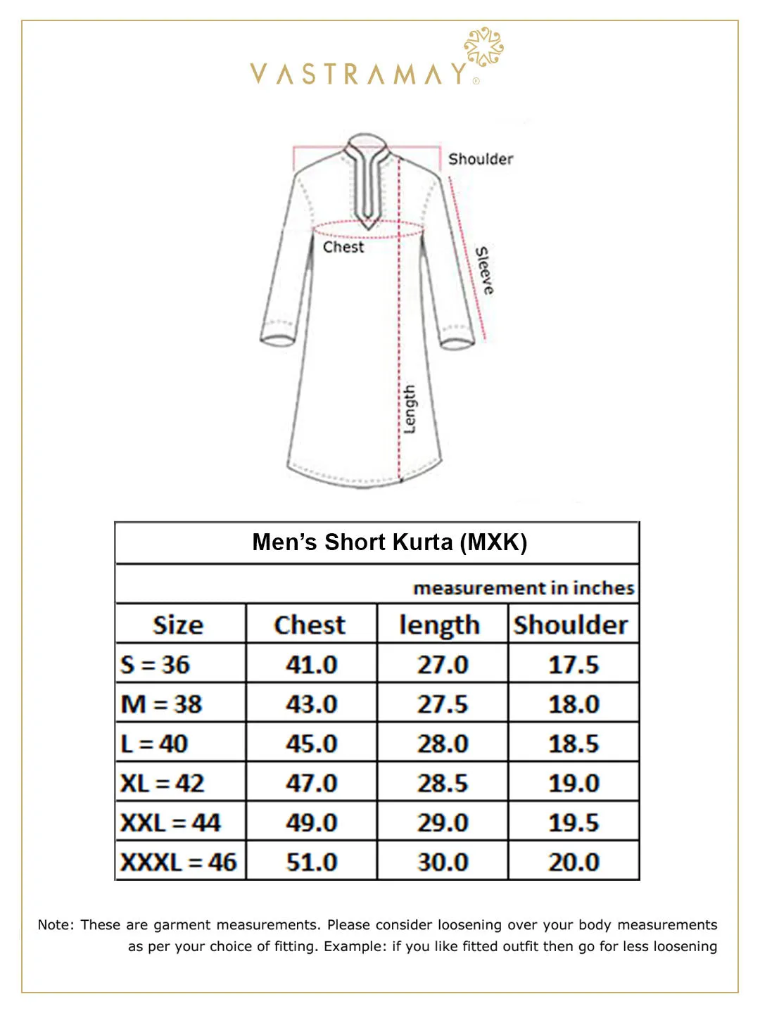 VASTRAMAY Men's Solid Yellow Cotton Kurta
