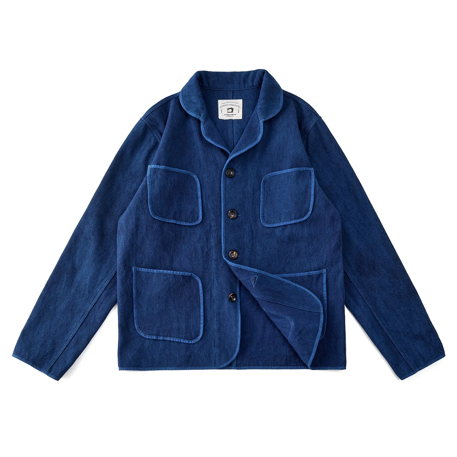 Vintage Indigo Plant Dyed Worker Jacket