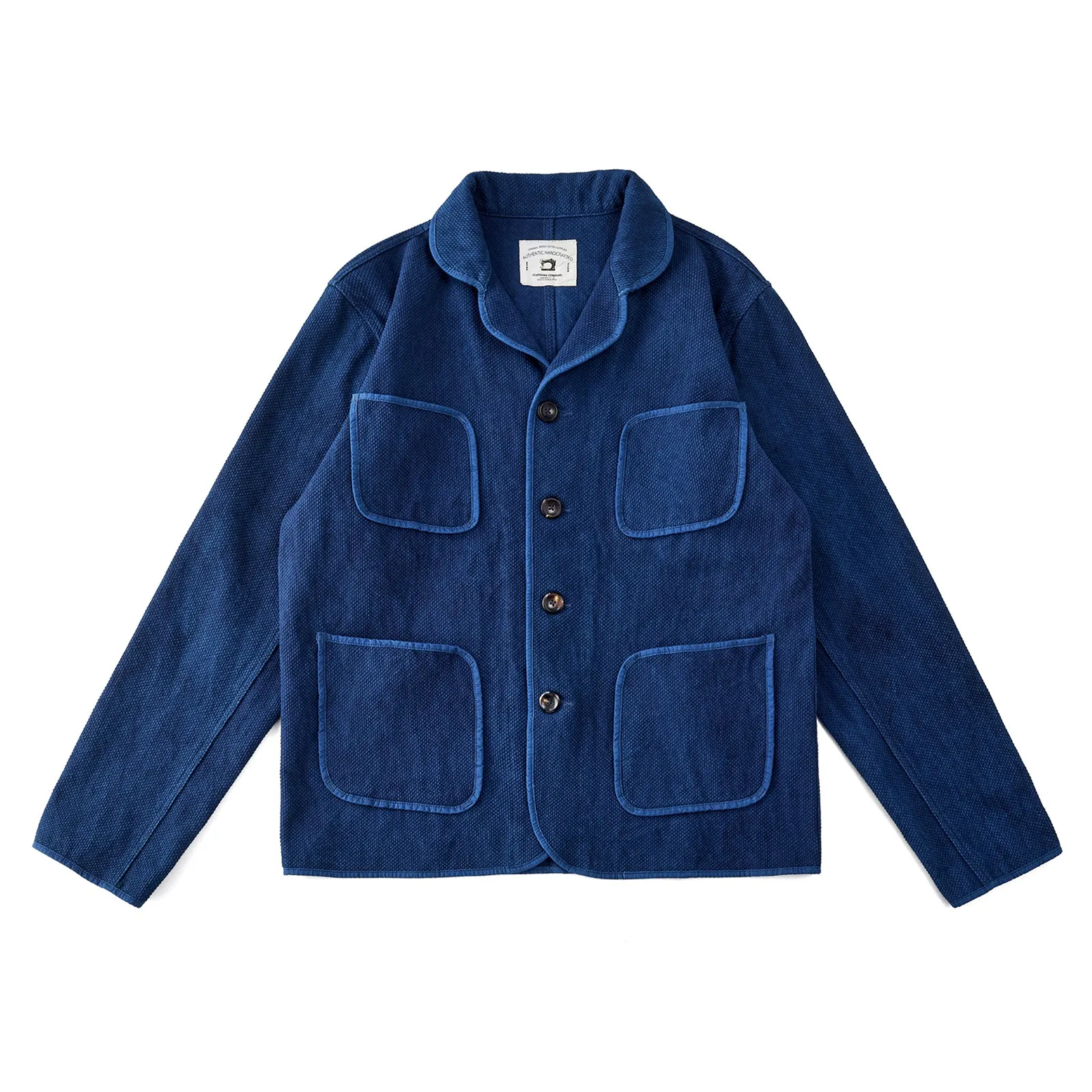 Vintage Indigo Plant Dyed Worker Jacket