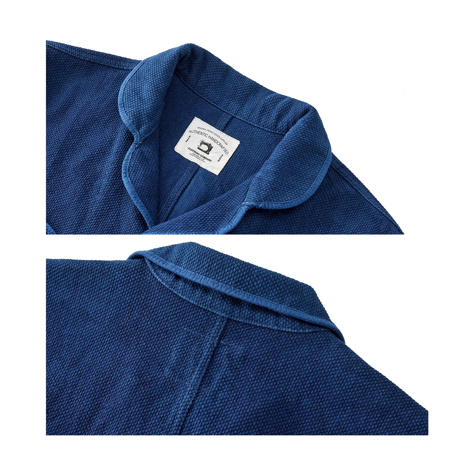 Vintage Indigo Plant Dyed Worker Jacket