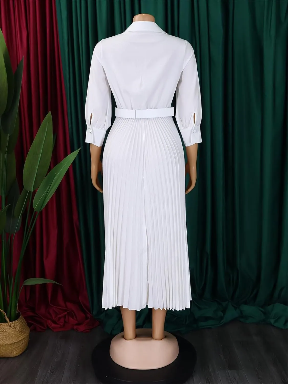 Wear to Work Midi Dress for Women Business Casual A-line Bodycon Midi Dress Elegance Church Outfits