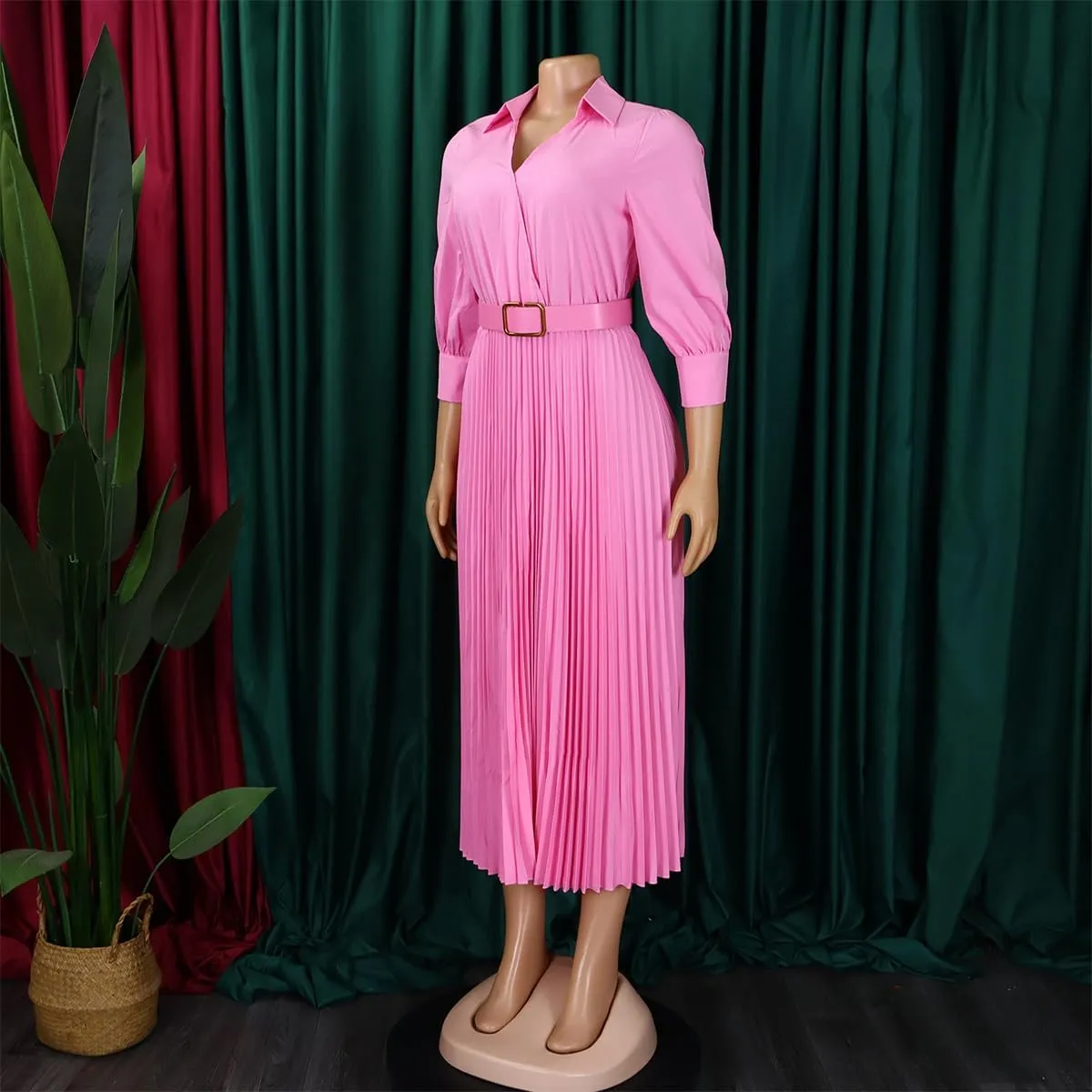 Wear to Work Midi Dress for Women Business Casual A-line Bodycon Midi Dress Elegance Church Outfits