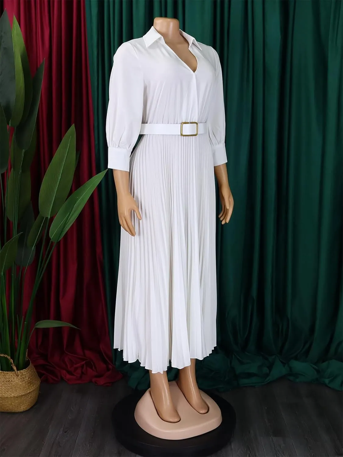 Wear to Work Midi Dress for Women Business Casual A-line Bodycon Midi Dress Elegance Church Outfits